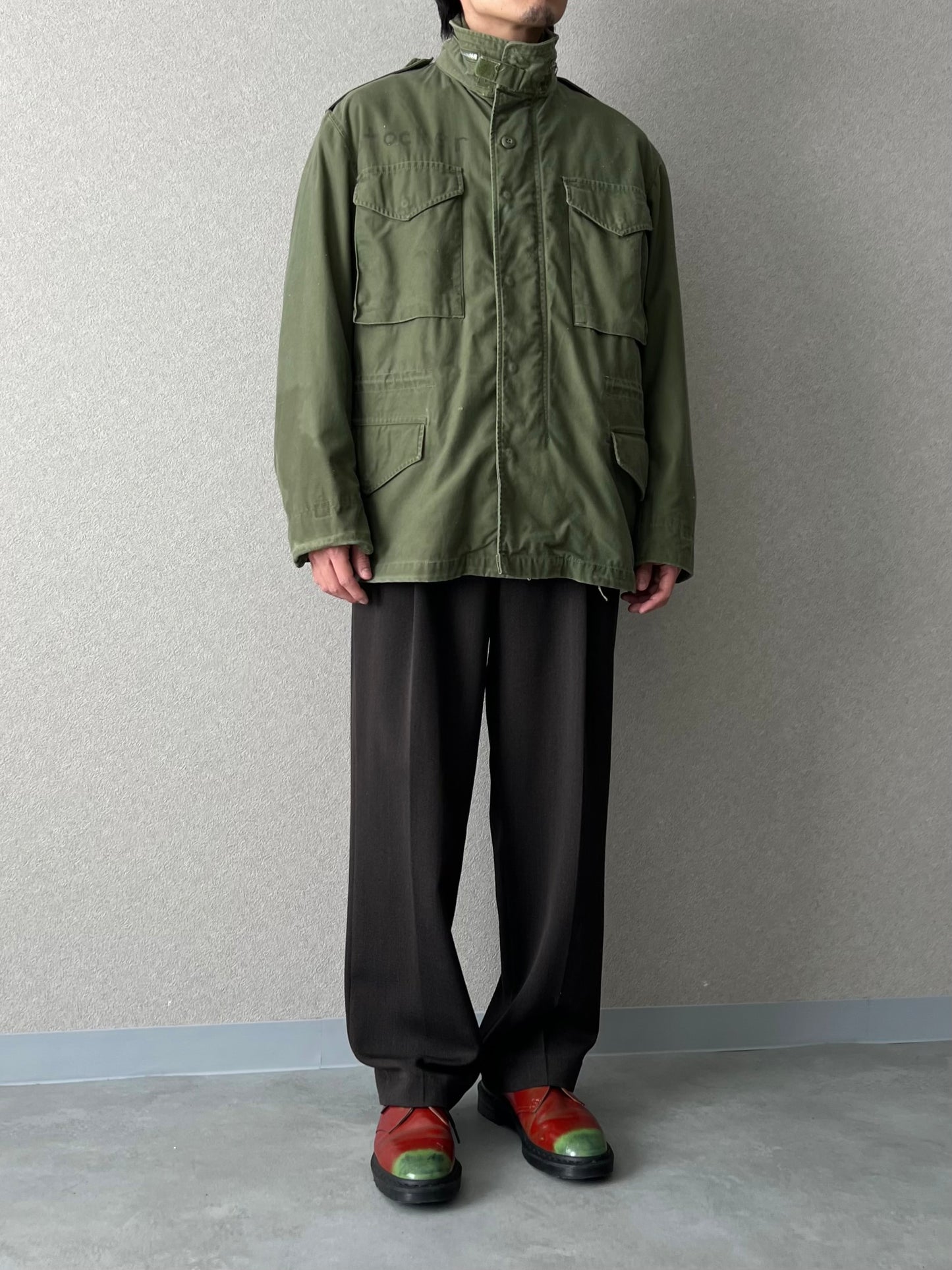 90's Zanella wool slacks "Made in ITALY"