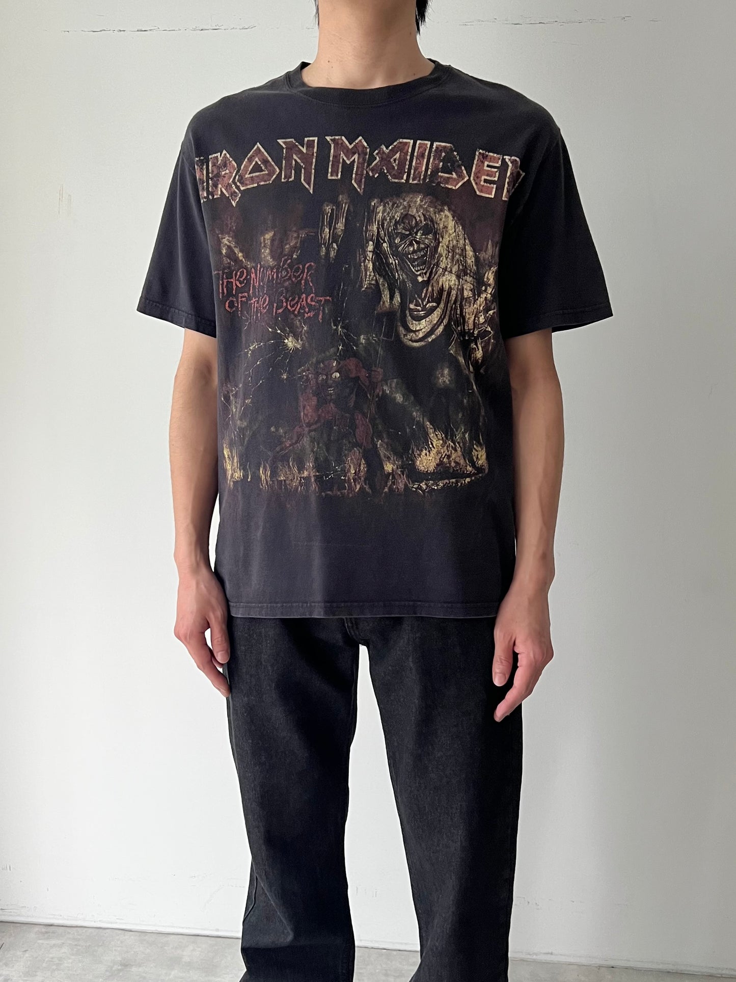 00's IRON MAIDEN music t-shirt