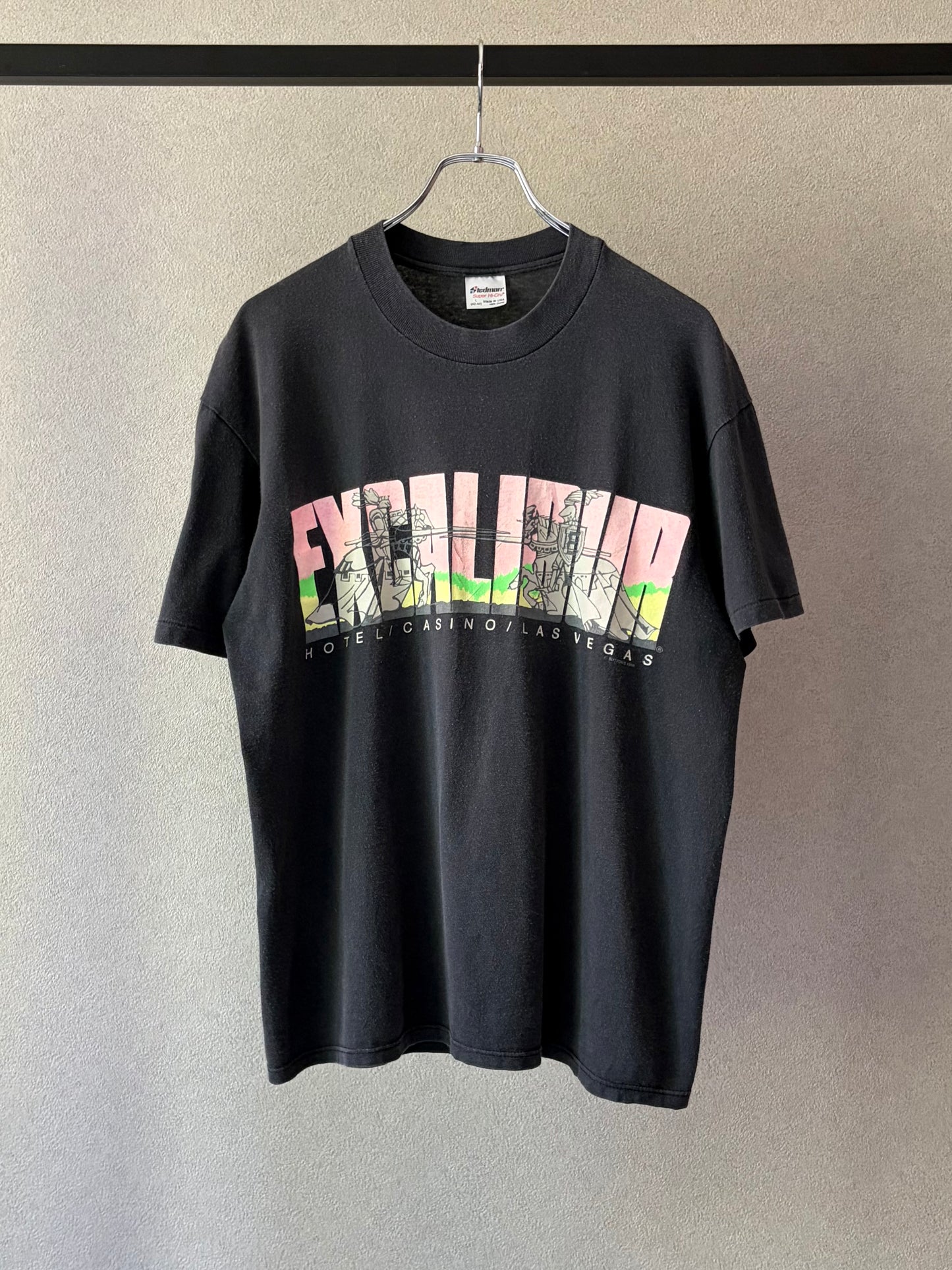 80's EXCALIBUR HOTEL corporate t-shirt "Made in USA"