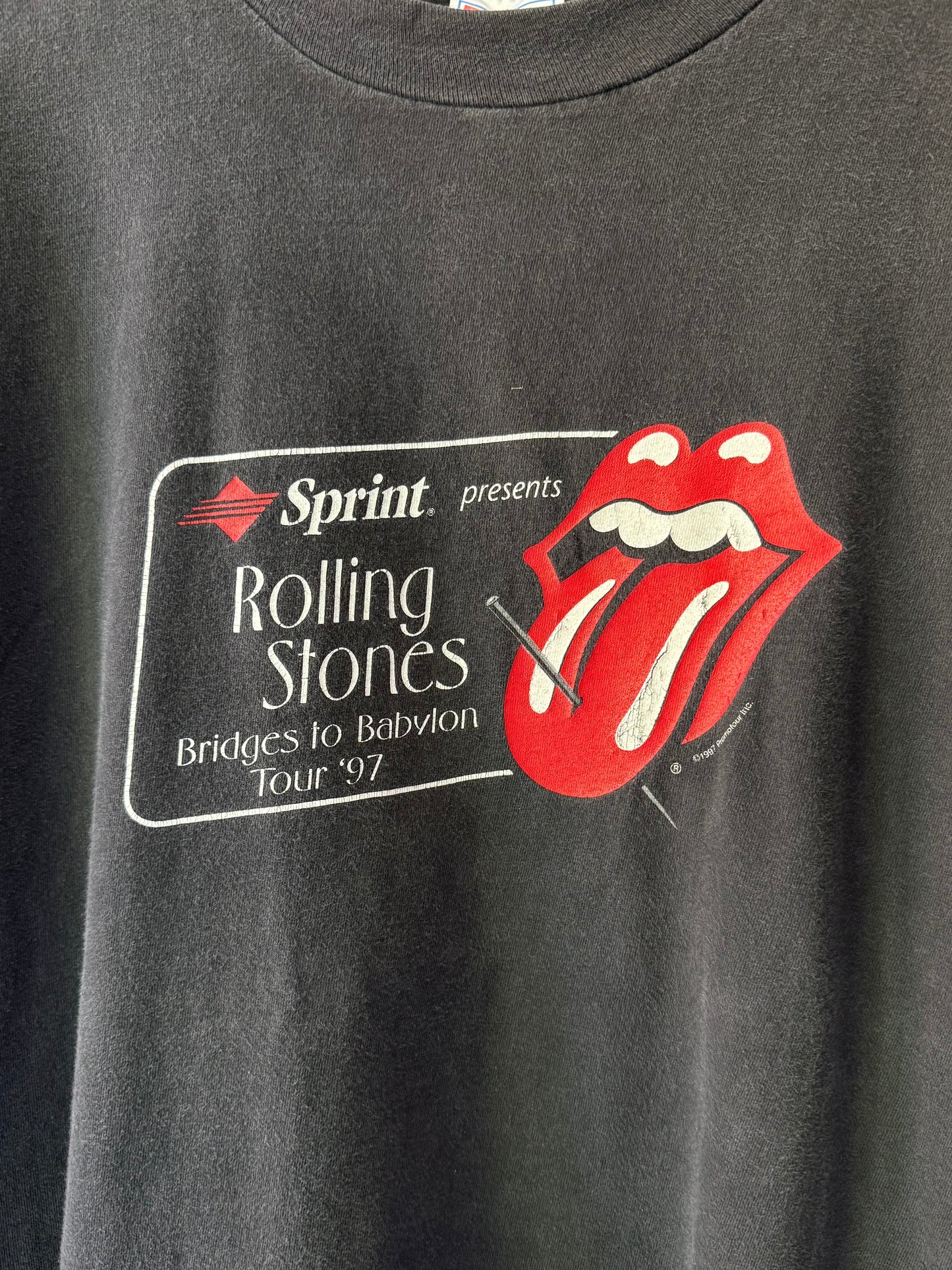90's The Rolling Stones music t-shirt "Made in USA"