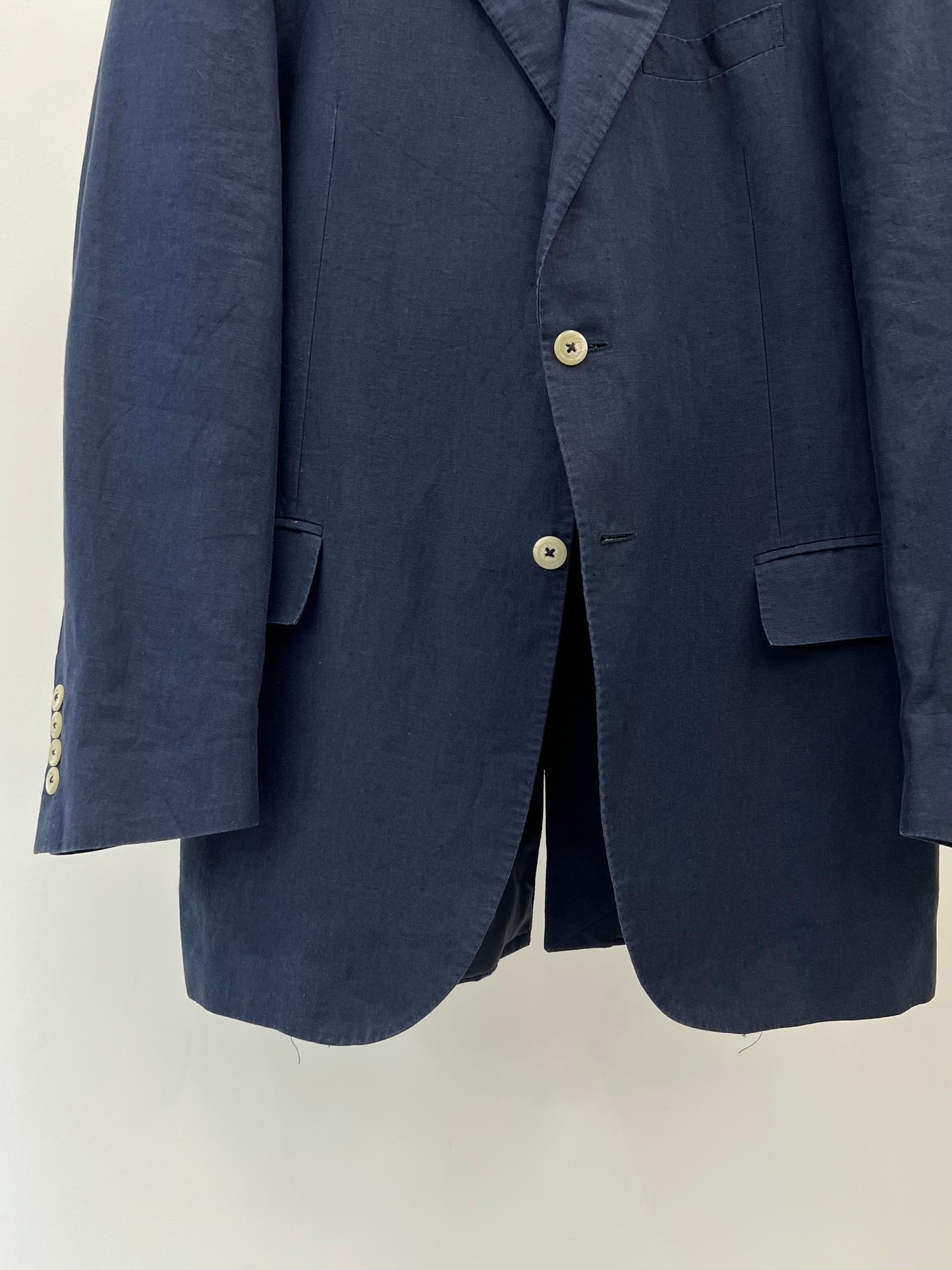 90's Polo Ralph Lauren linen tailored jacket "Made in ITALY"