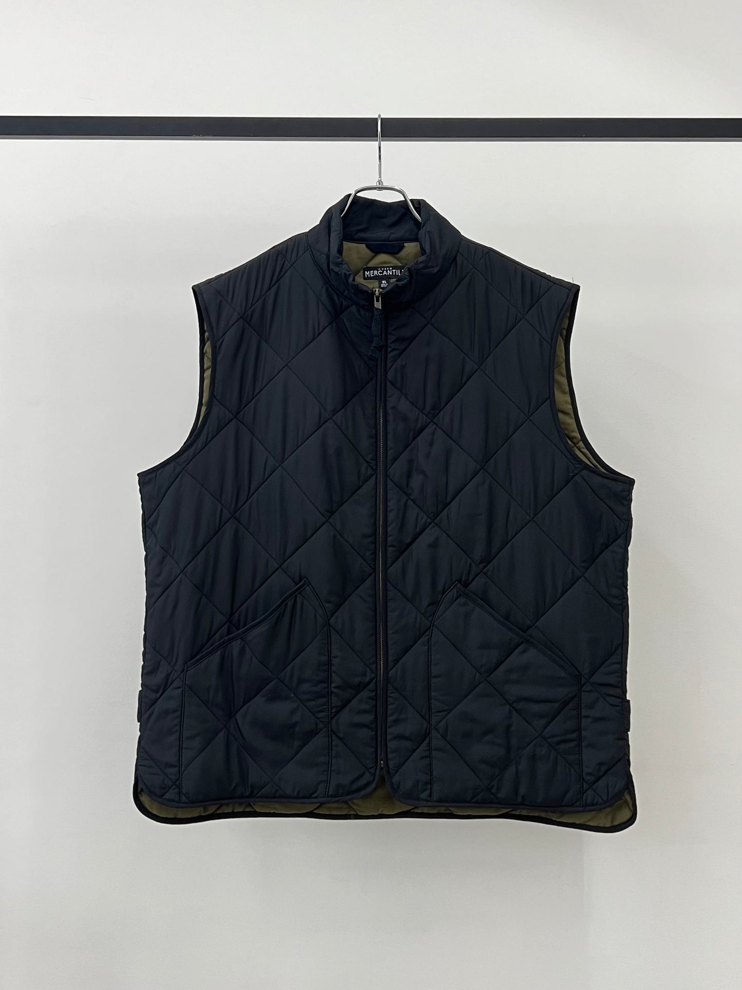 00's J.CREW quilting vest