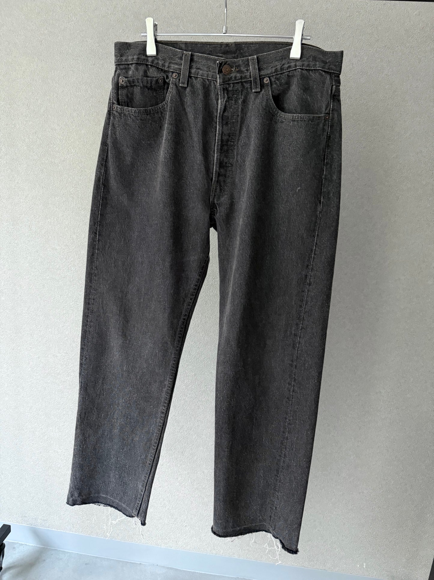 90's Levi's 501 yarn dyed denim pants "Made in USA"