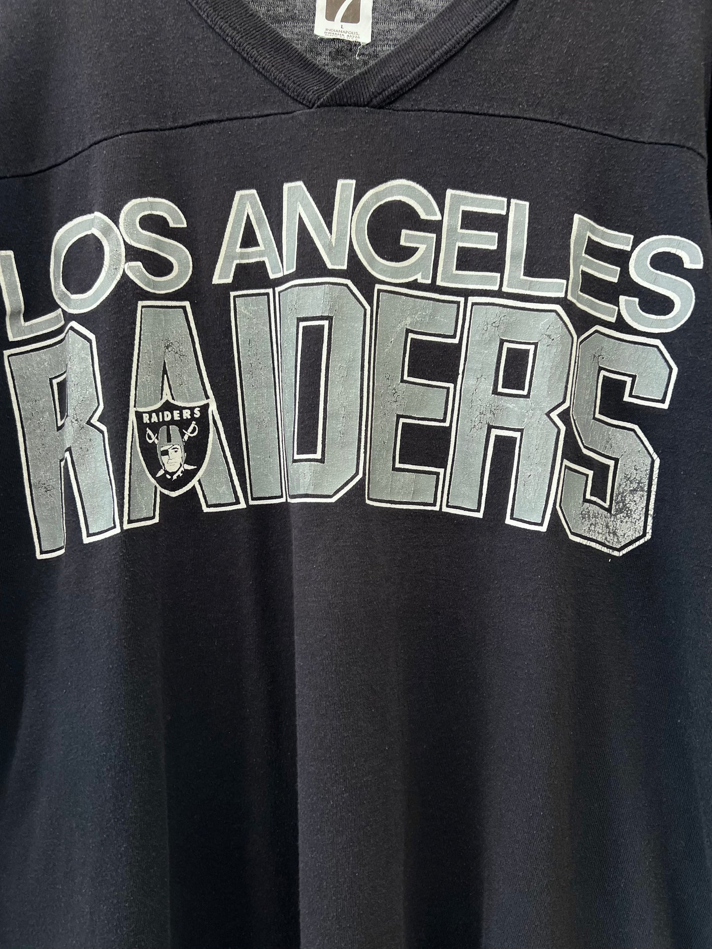 80's LOS ANGELES RAIDERS football t-shirt