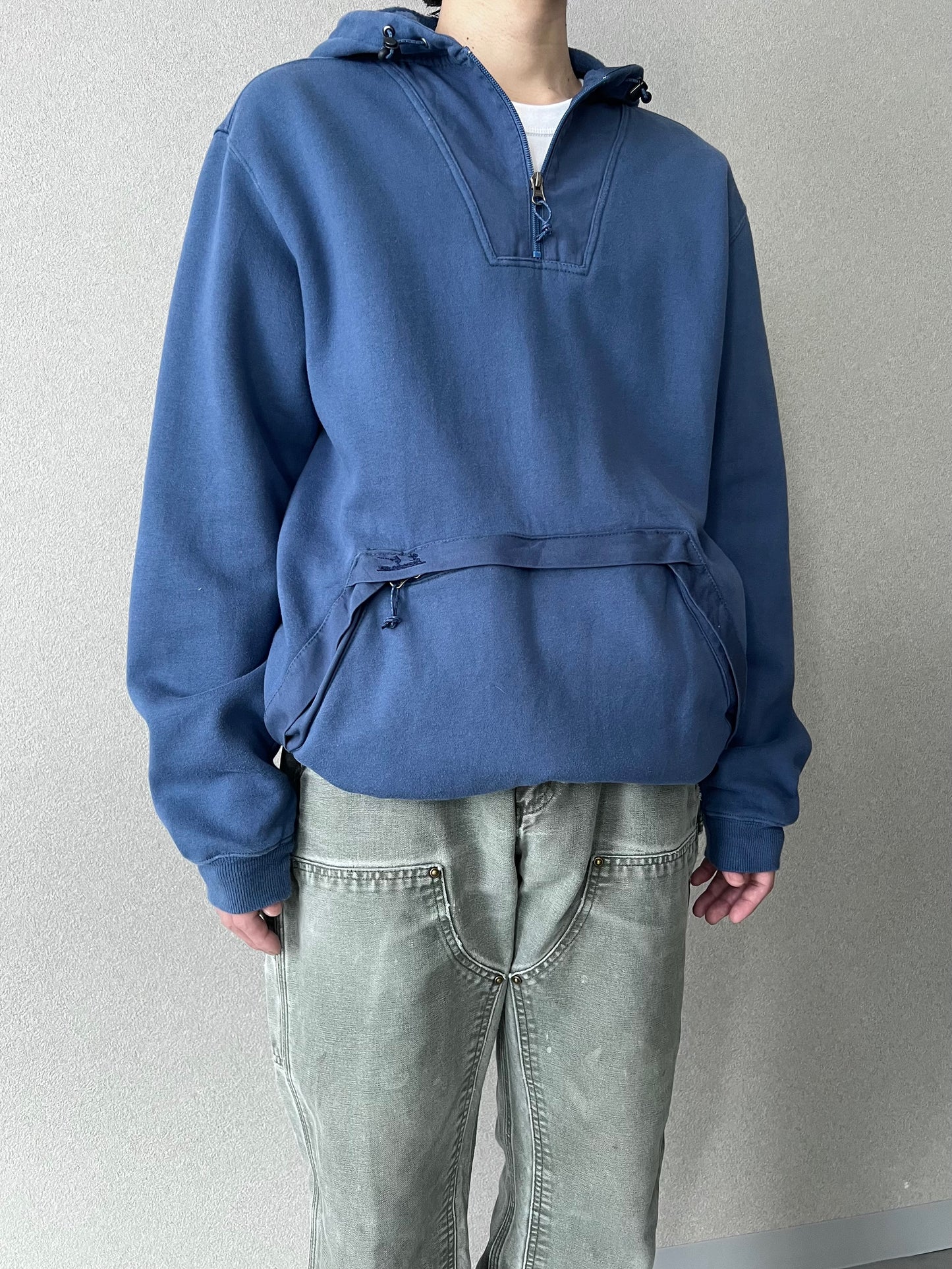 00's  Cabela’s anorak style sweat hoodie