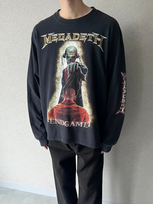 00's MEGADETH L/S music t-shirt