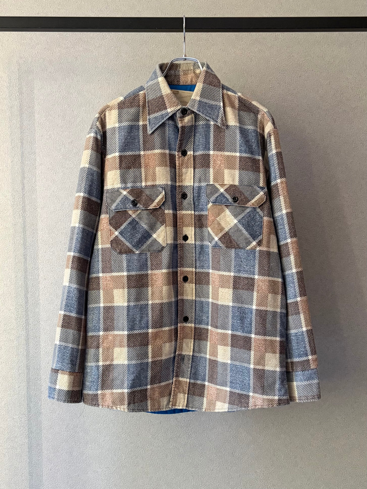 80's Fieldmaster quilting lining flannel shirt