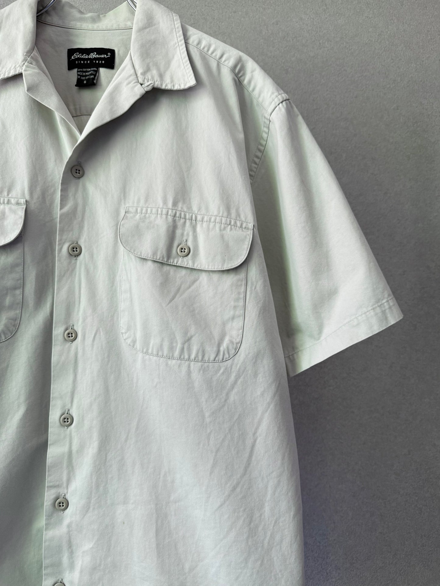 90's Eddie Bauer open collar shirt