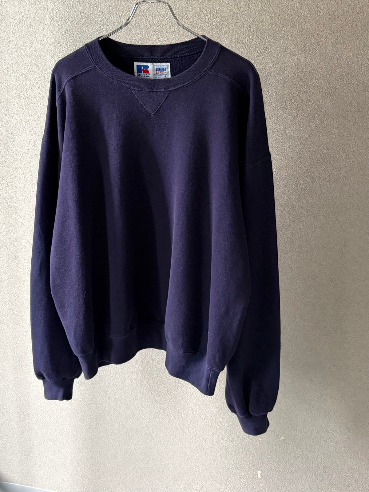 90's RUSSELL HIGH COTTON sweater "Made in USA"