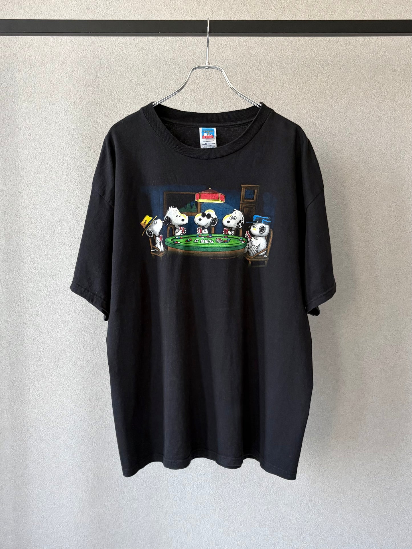 00's PEANUTS print t-shirt
