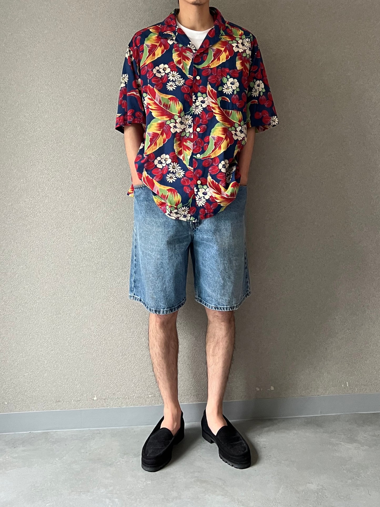 00's Levi's 550 denim shorts