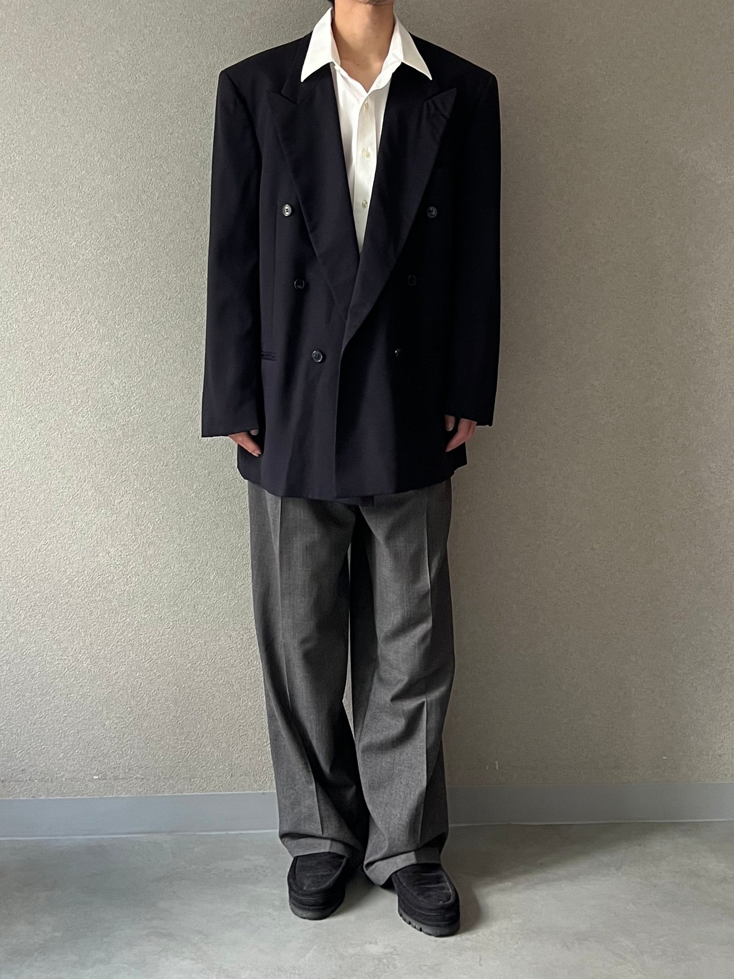 80's〜 BARNEYS NEWYORK x MANI tailored jacket "Made in ITALY"