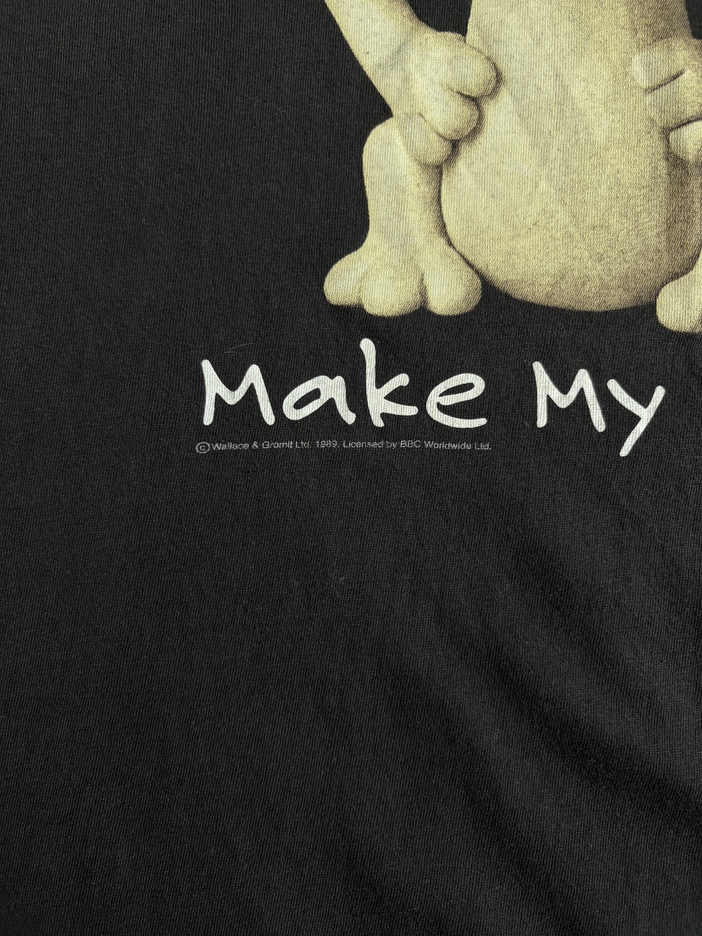 80's Wallace & Gromit print t-shirt