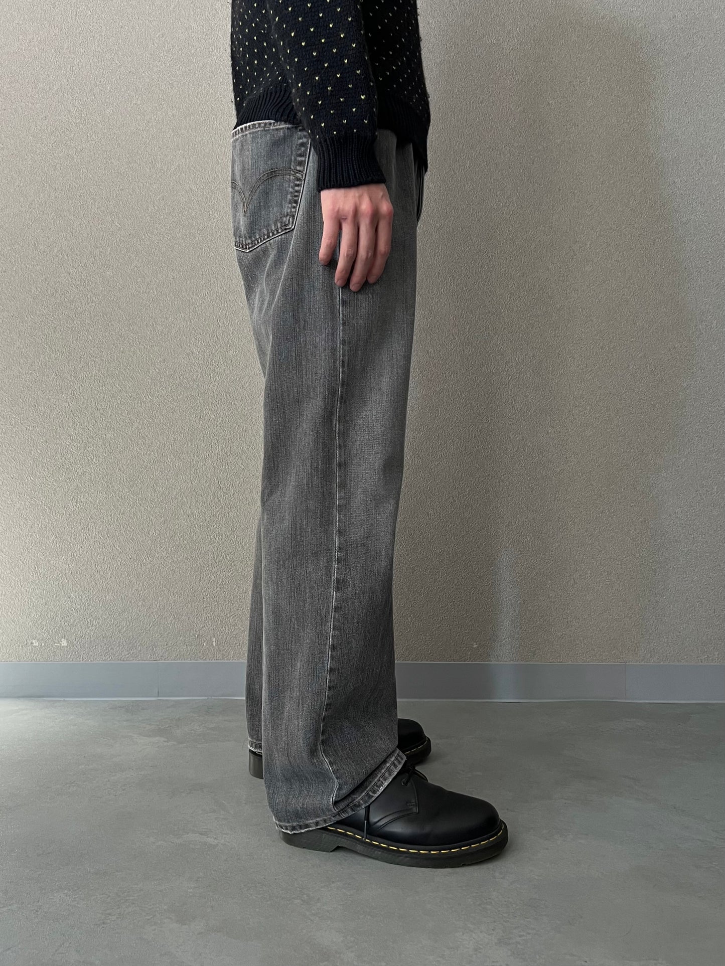 00's Levi's 501 denim pants "Yarn dyed"