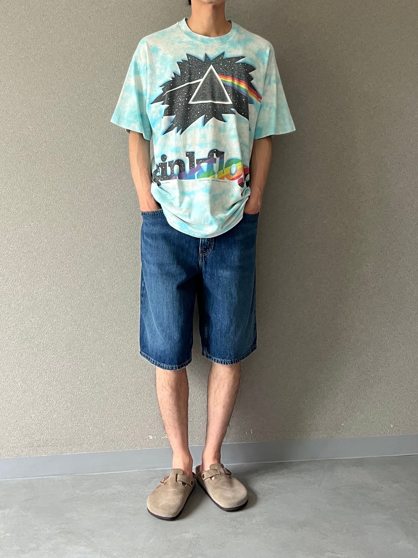 90's Pink Floyd x LIQUID BLUE t-shirt "Made in USA"