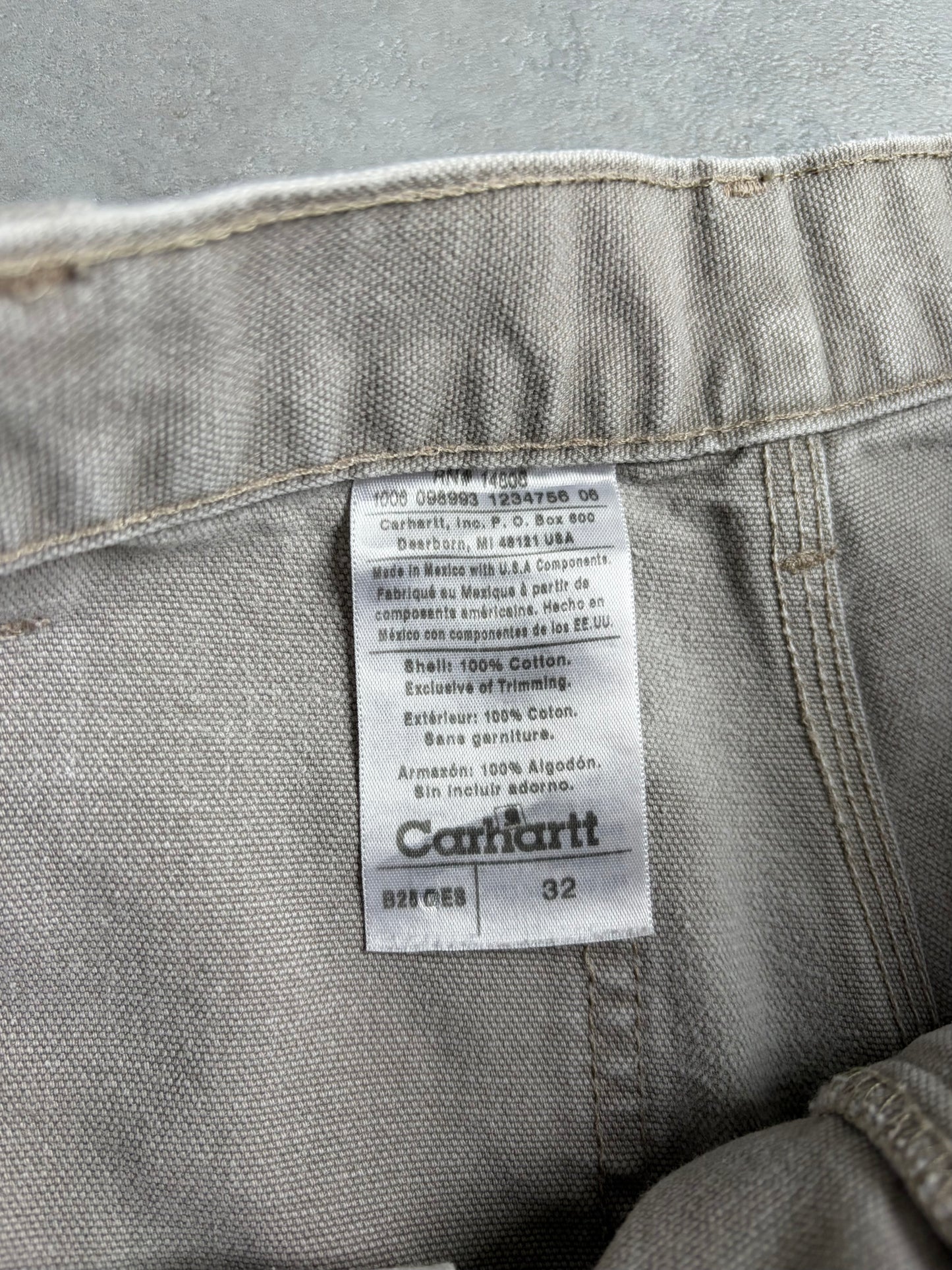 00's carhartt painter shorts