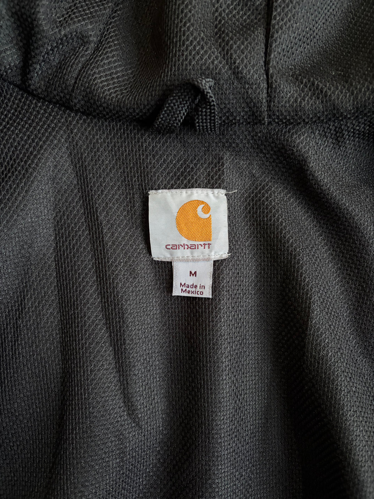00's carhartt thermal lining zip up sweat hoodie