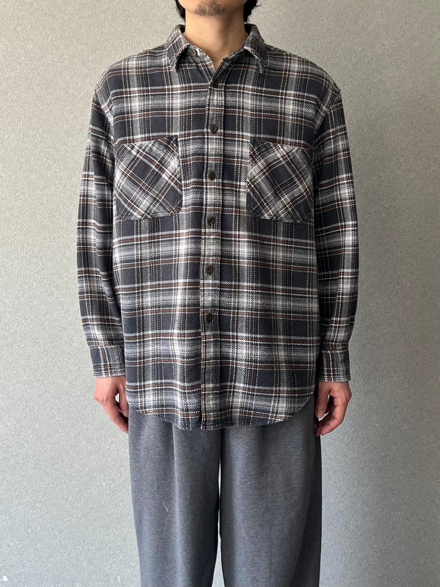 00's ST.JHON'S BAY flannel shirt