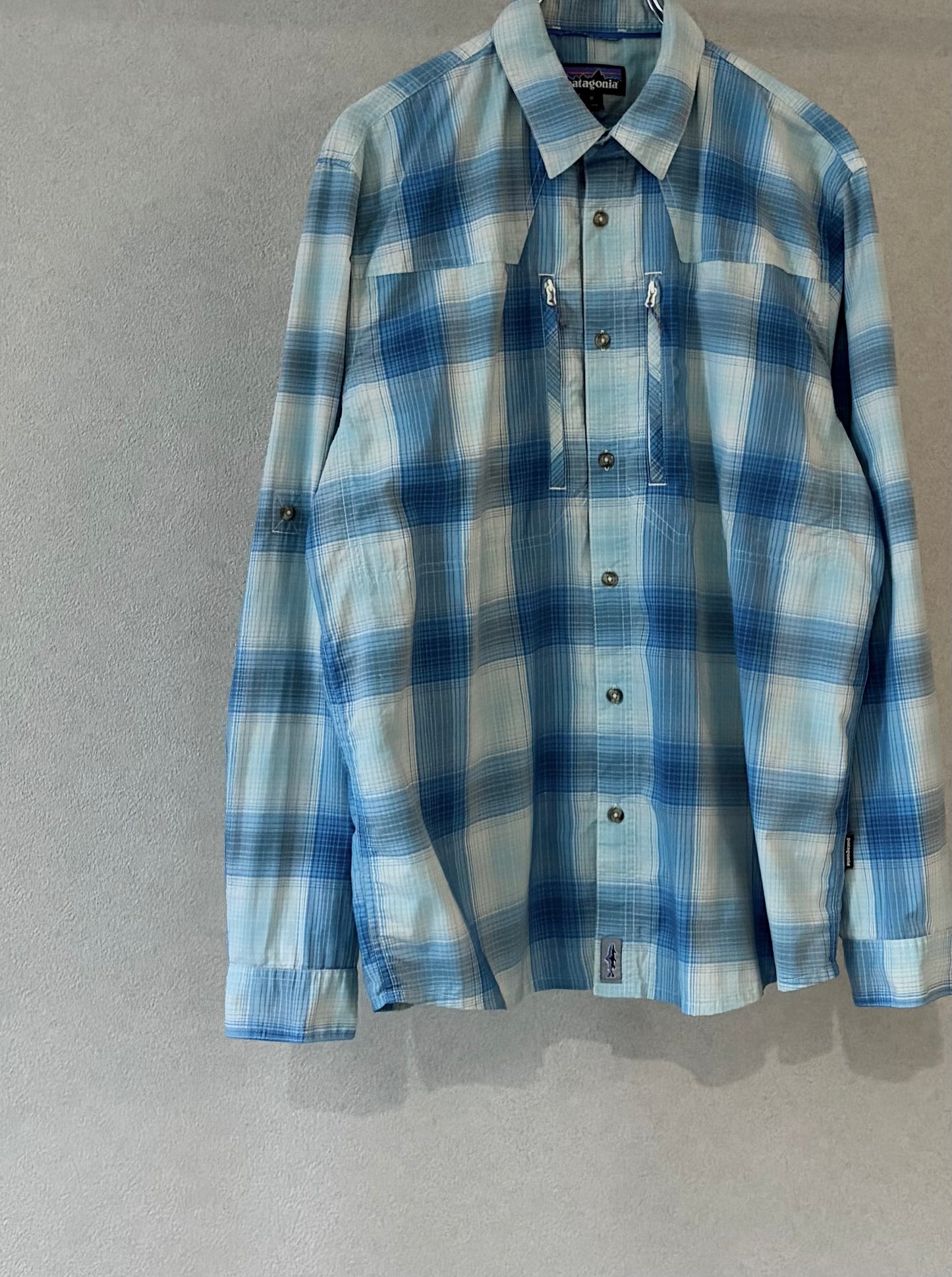 10's patagonia nylon shirt