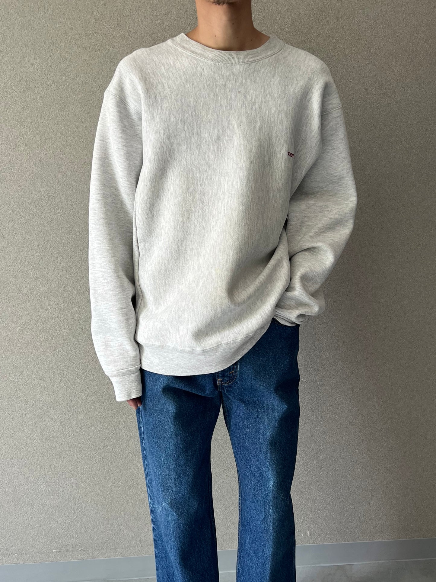 80's carhartt reverse weave type sweater