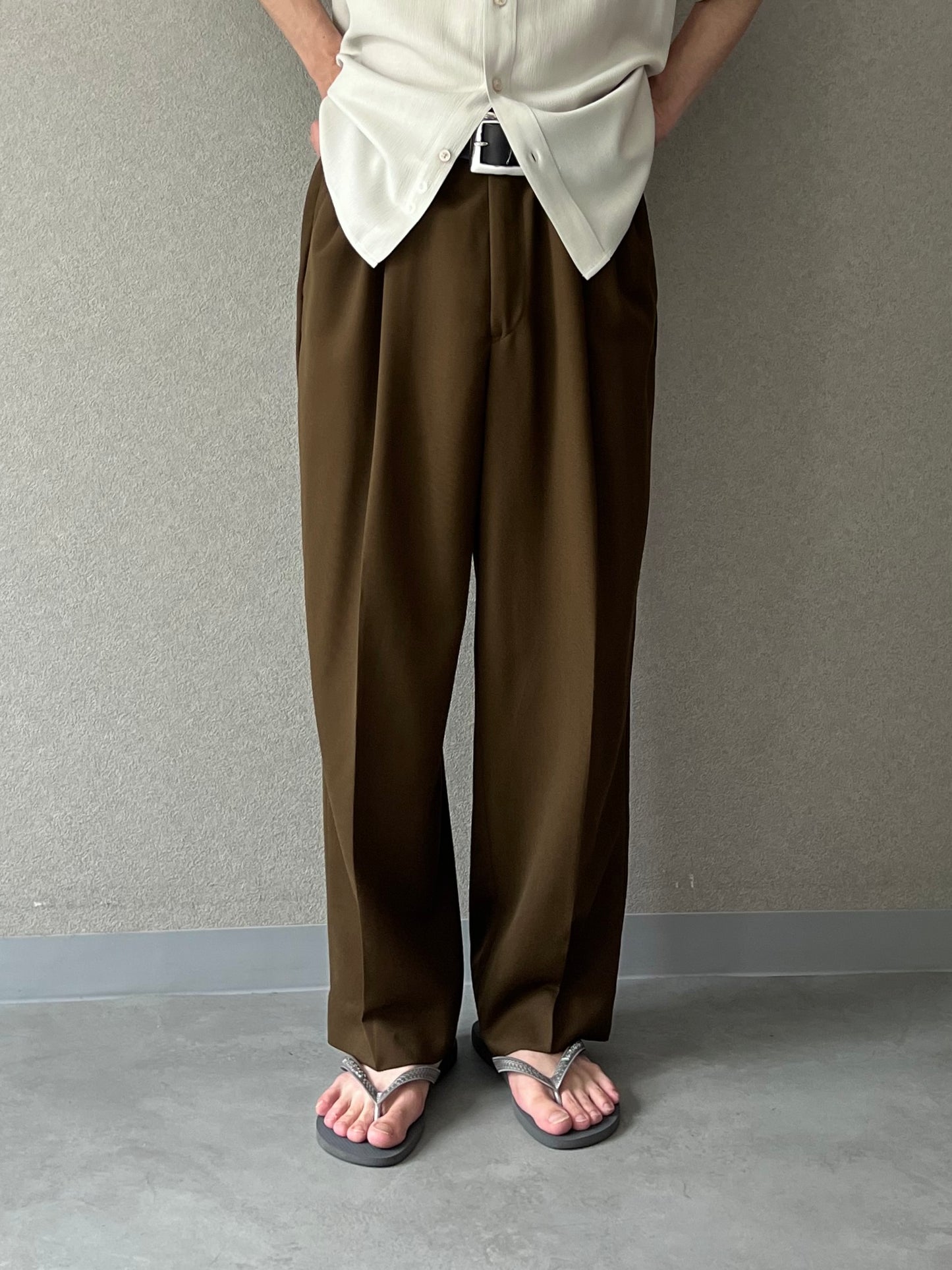 80's GIVENCHY wool slacks "Made in USA"