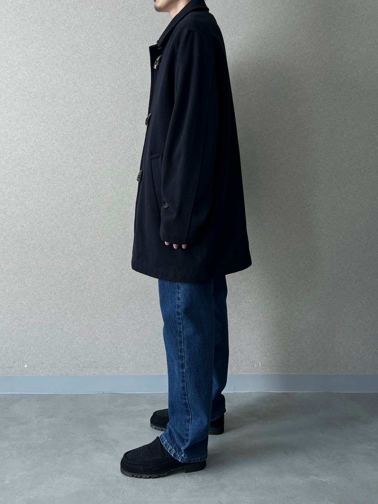 90's Polo Ralph Lauren wool half coat