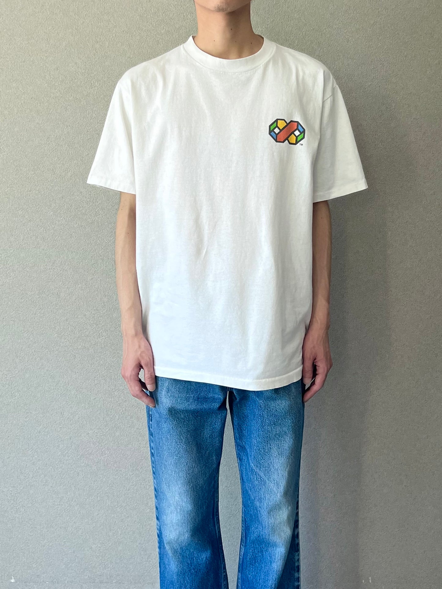 90's Microsoft print t-shirt "Made in USA"