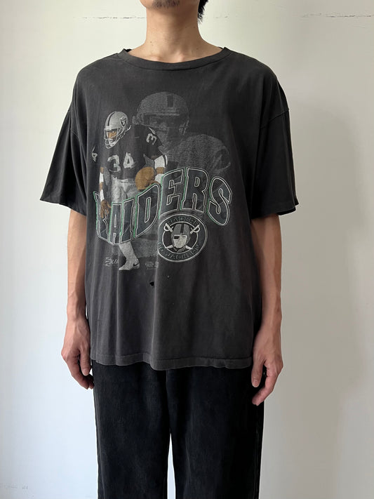 80's〜 RAIDRERS x BO JACKSON t-shirt "Made in USA"