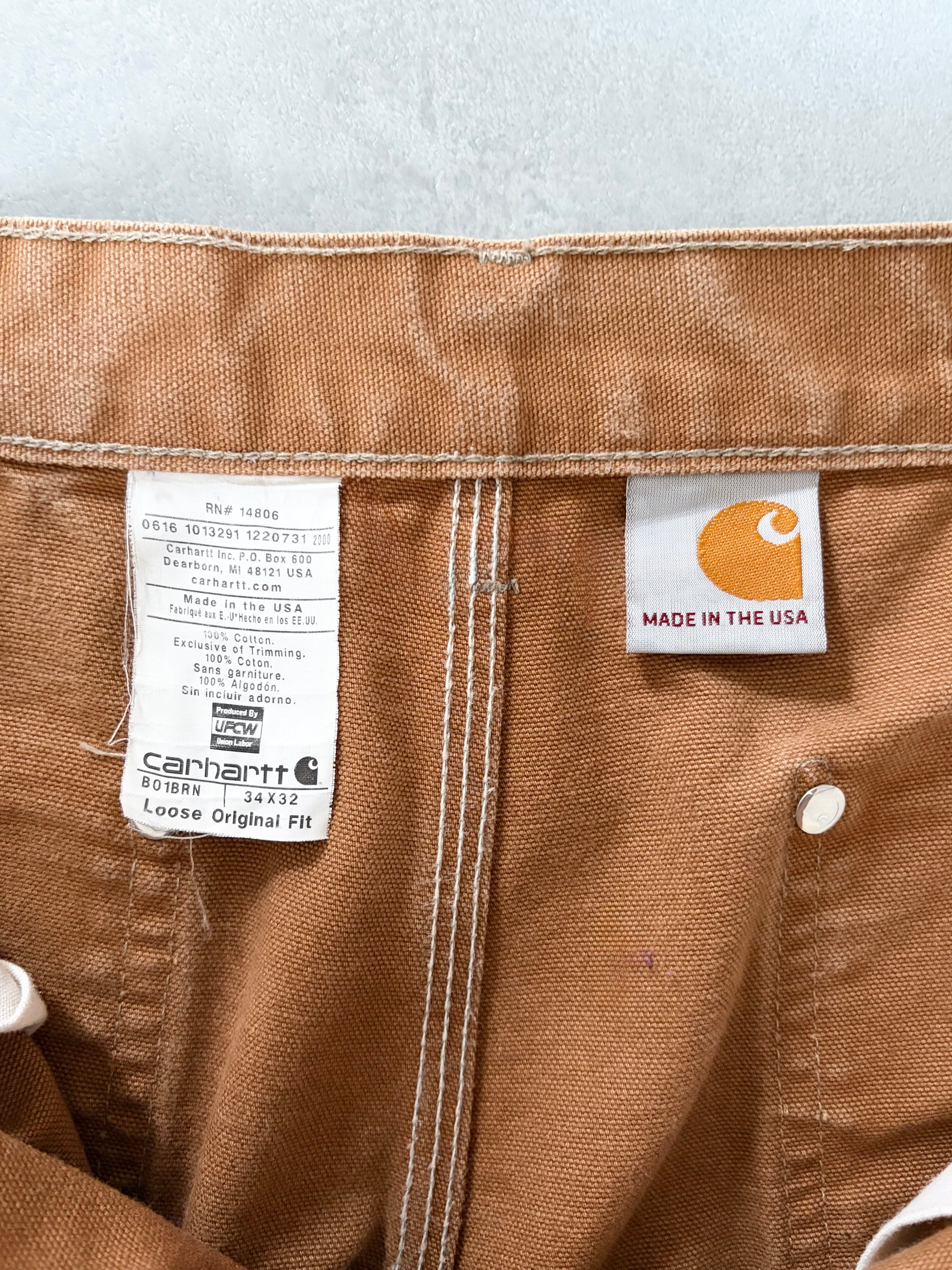 00's carhartt double knee painter pants 
