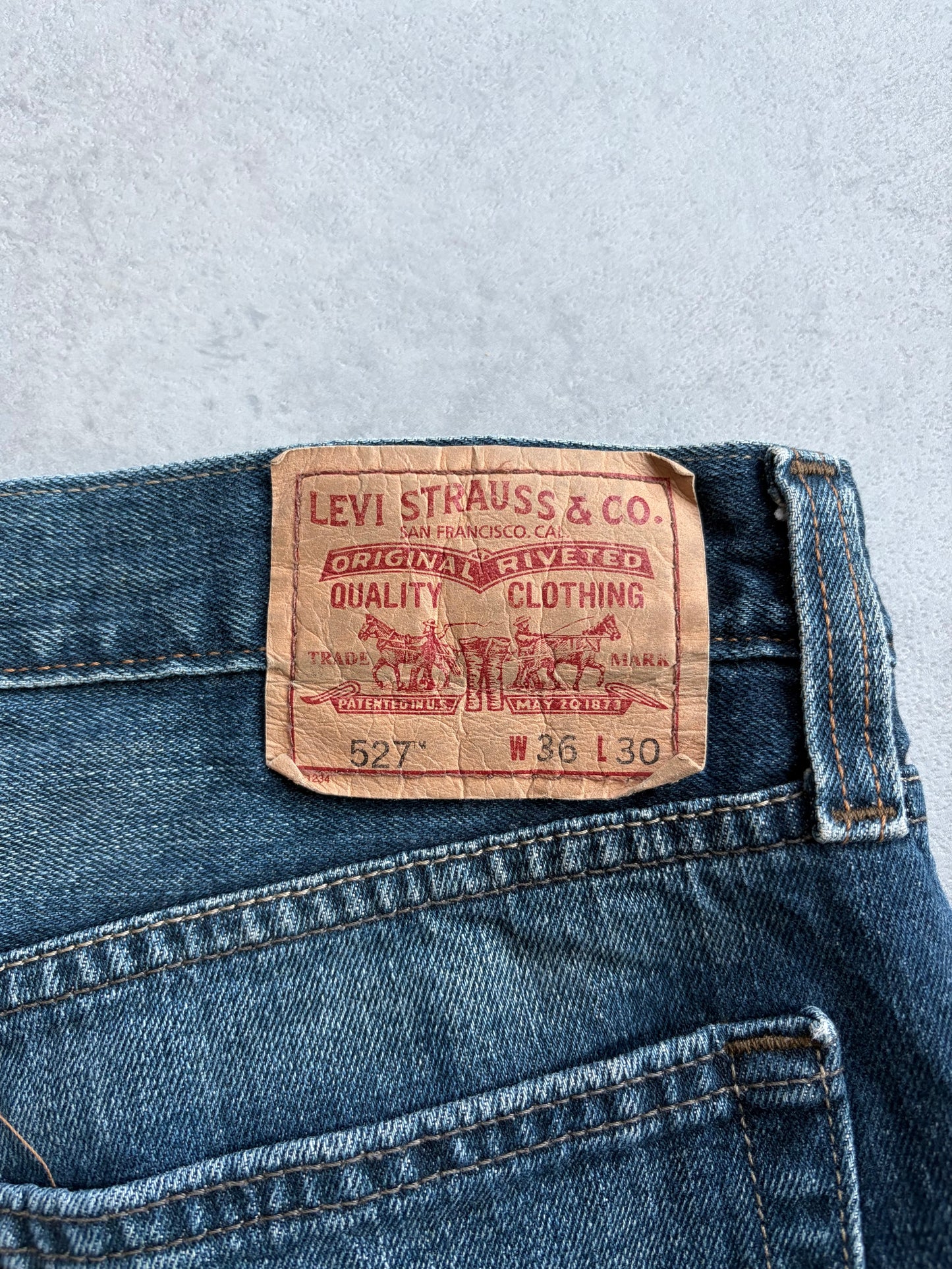 00's Levi's 527 denim pants