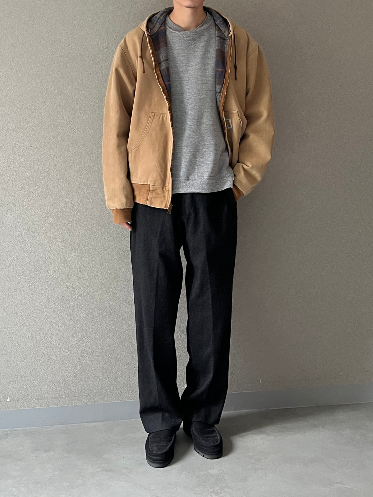 00's BANANA REPUBLIC wool flannel slacks