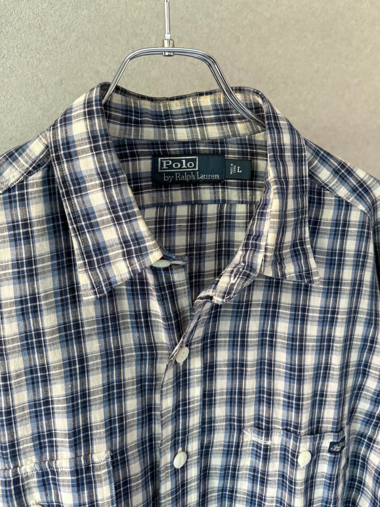 90's Polo Ralph Lauren linen cotton shirt