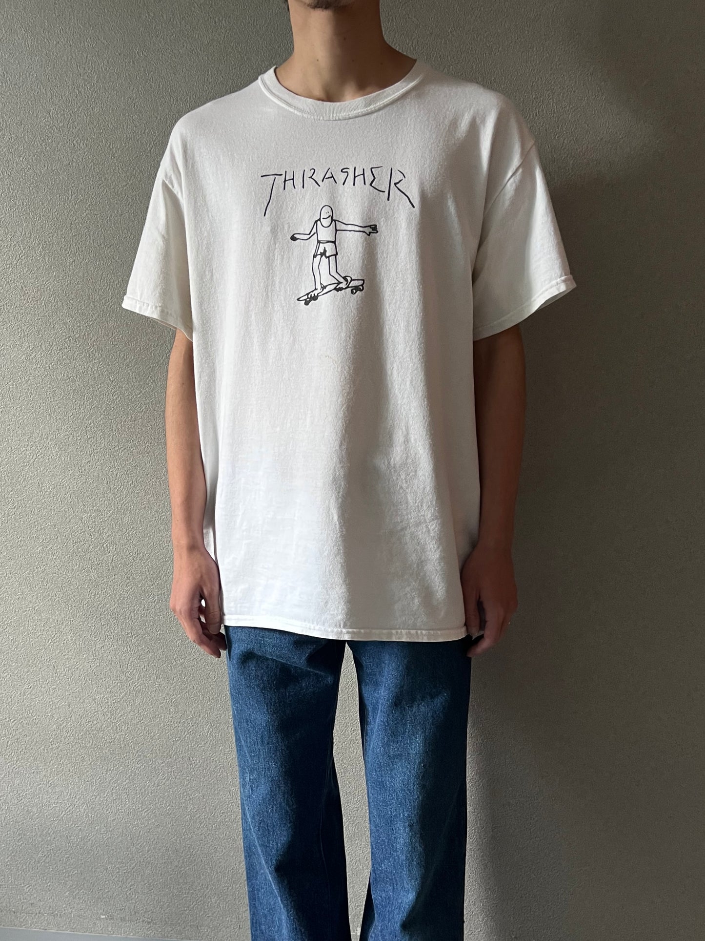 00's THRASHER skate t-shirt