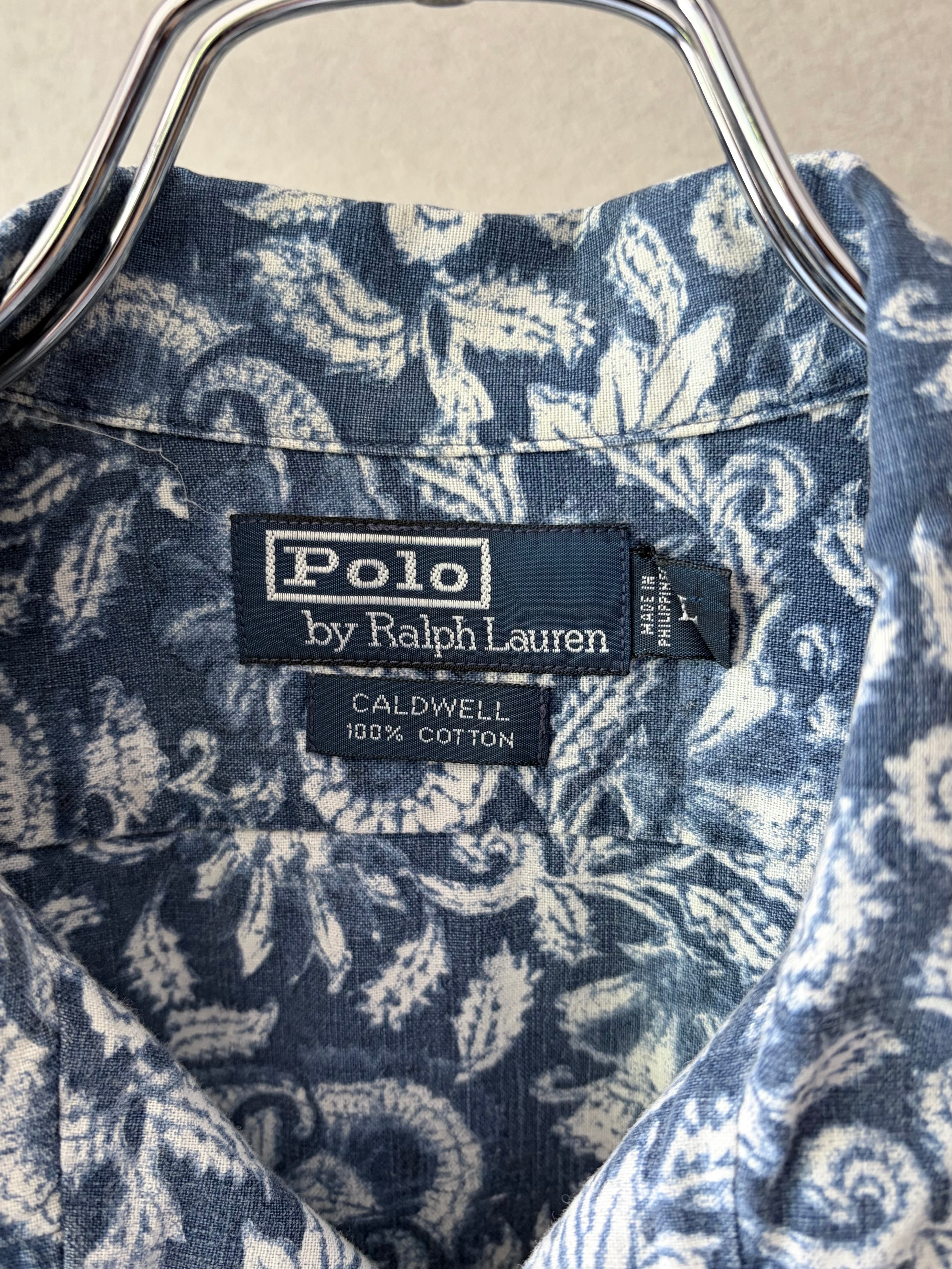 90's Polo Ralph Lauren open collar shirt 