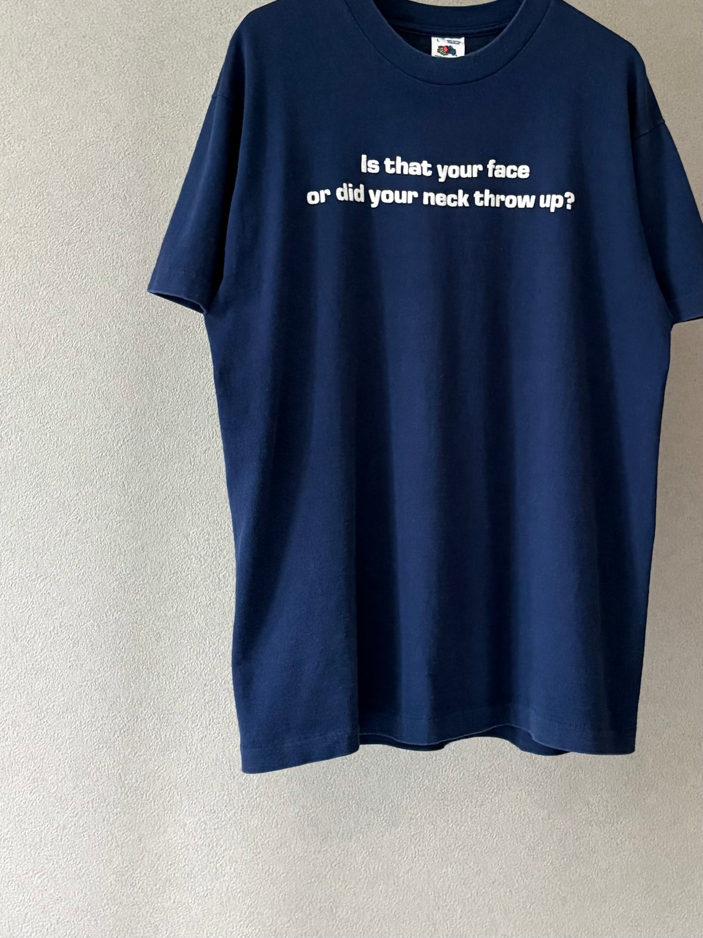 90's UNKNOWN message t-shirt "Made in USA"