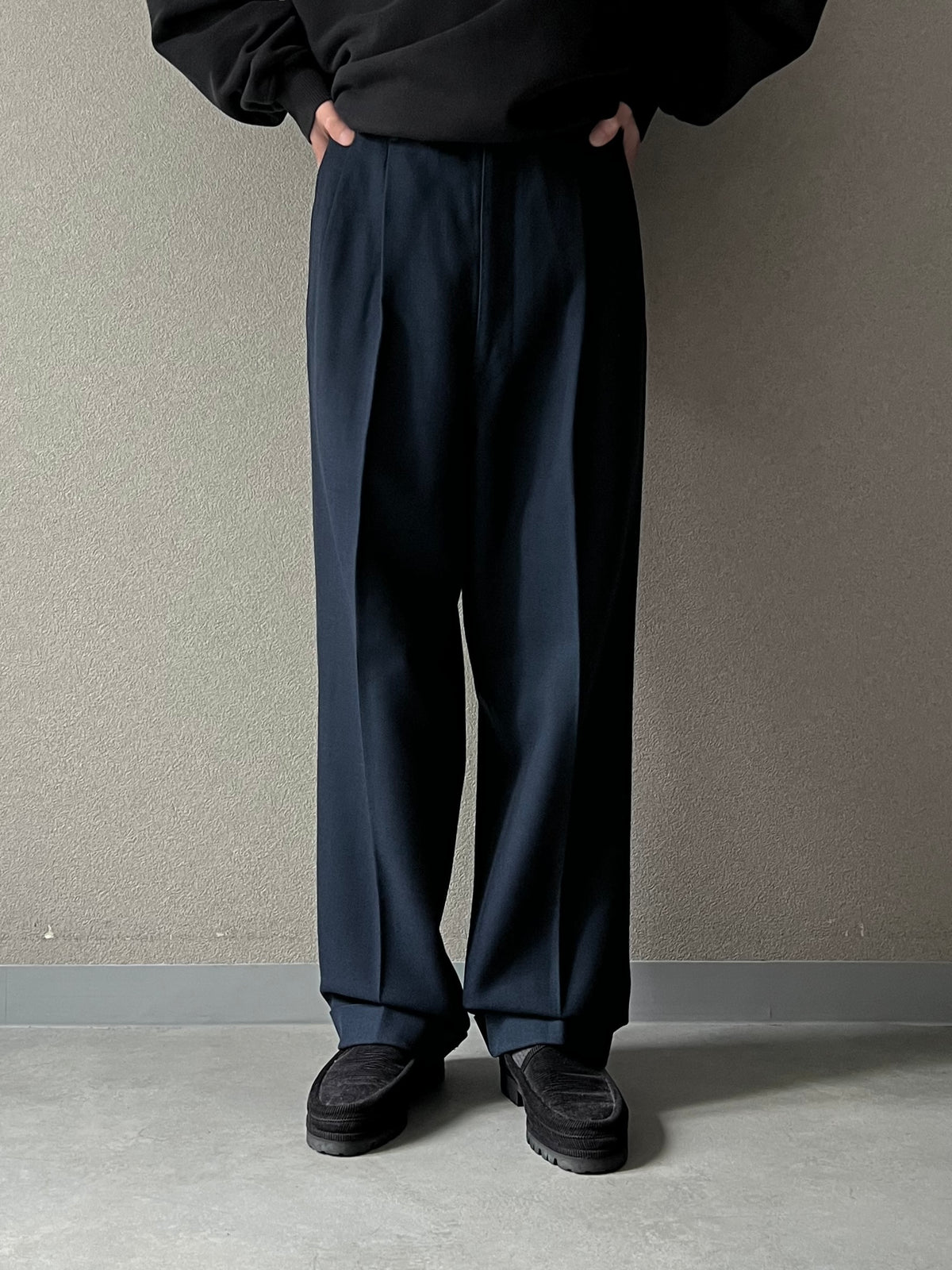 70's VINTAGE wool slacks