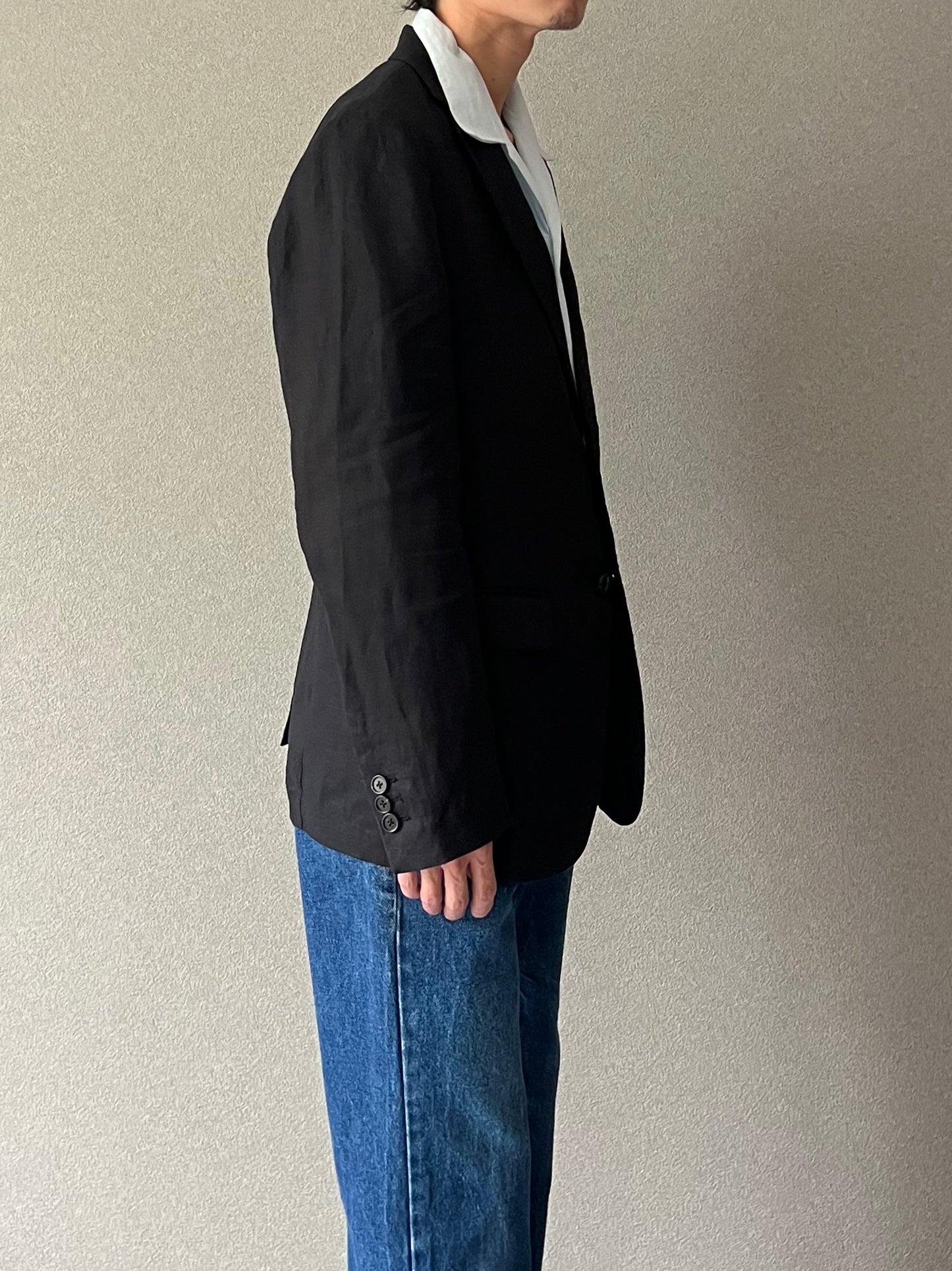 00's Quince linen tailored jacket