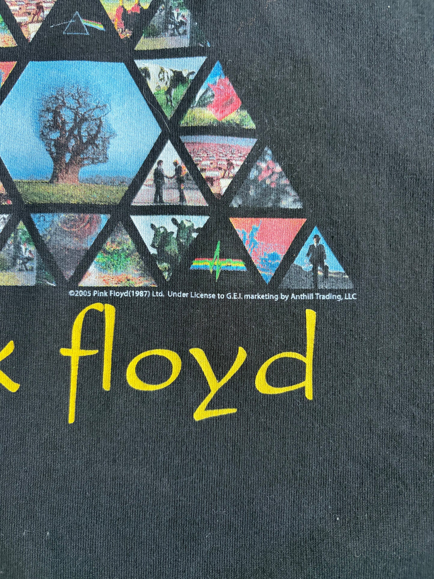 00's Pink Floyd music t-shirt