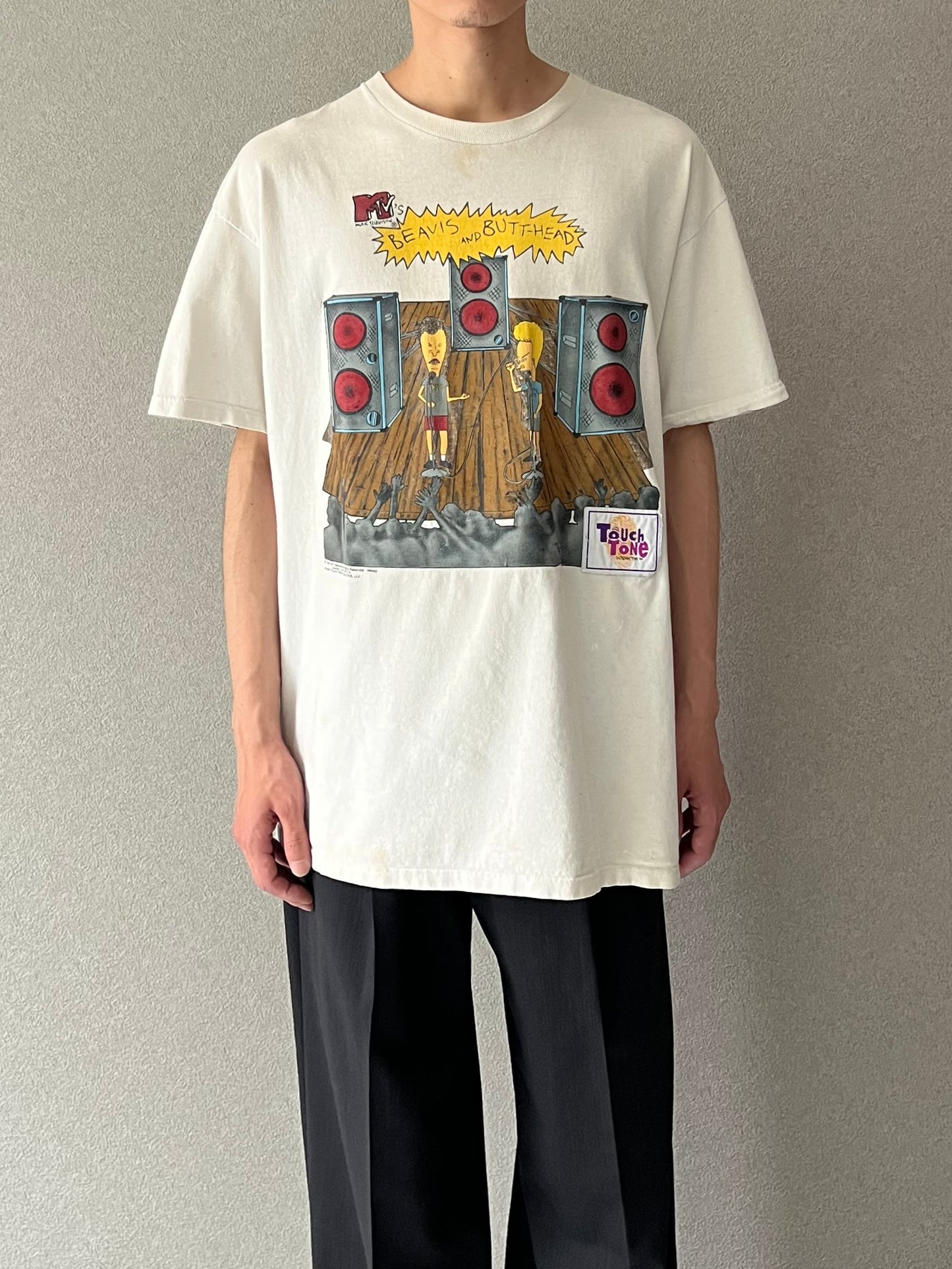 90's Beavis and Butt-Head print t-shirt "Made in USA"