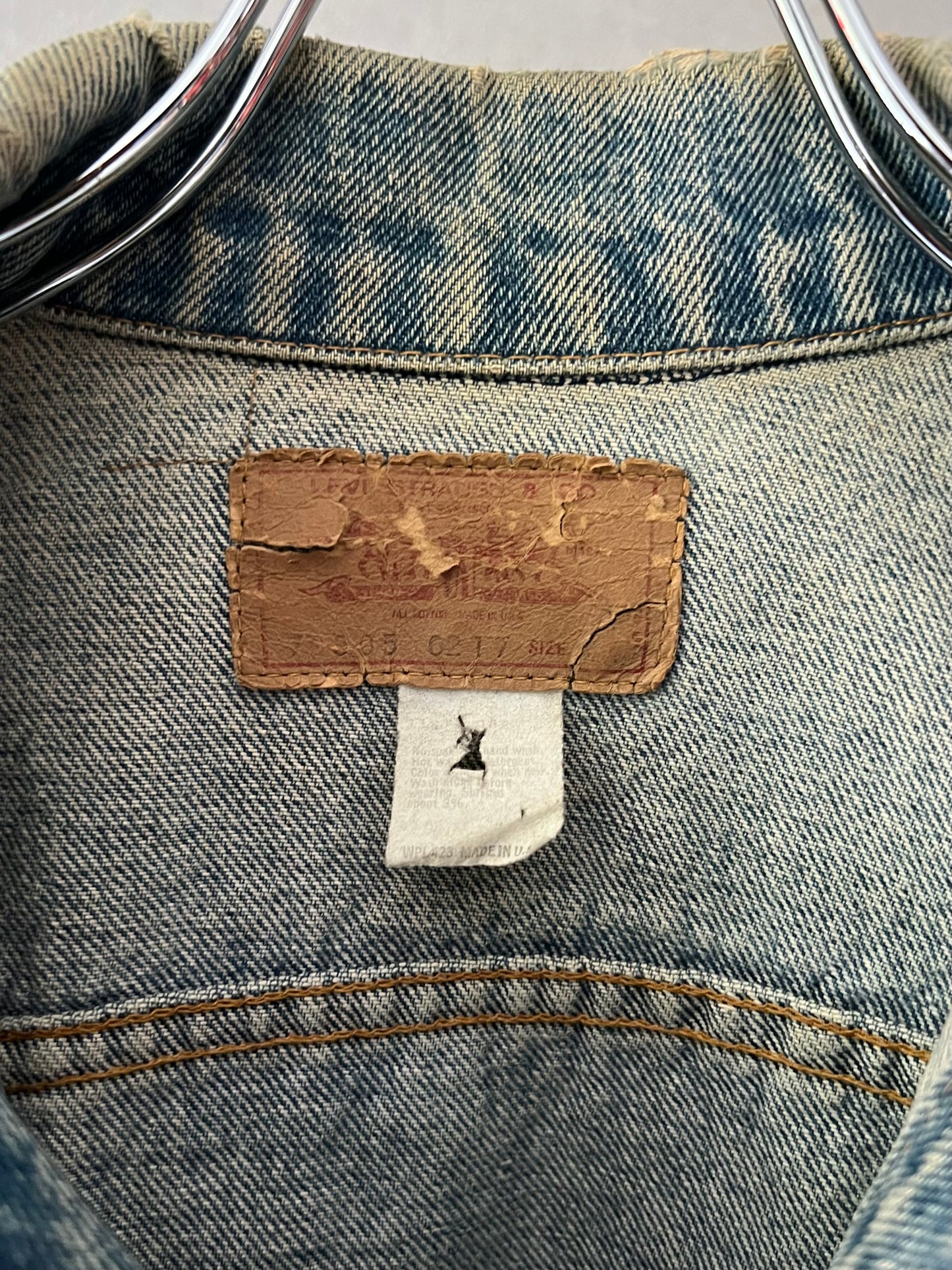 70's〜 Levi's 70505 denim jacket "Made in USA"