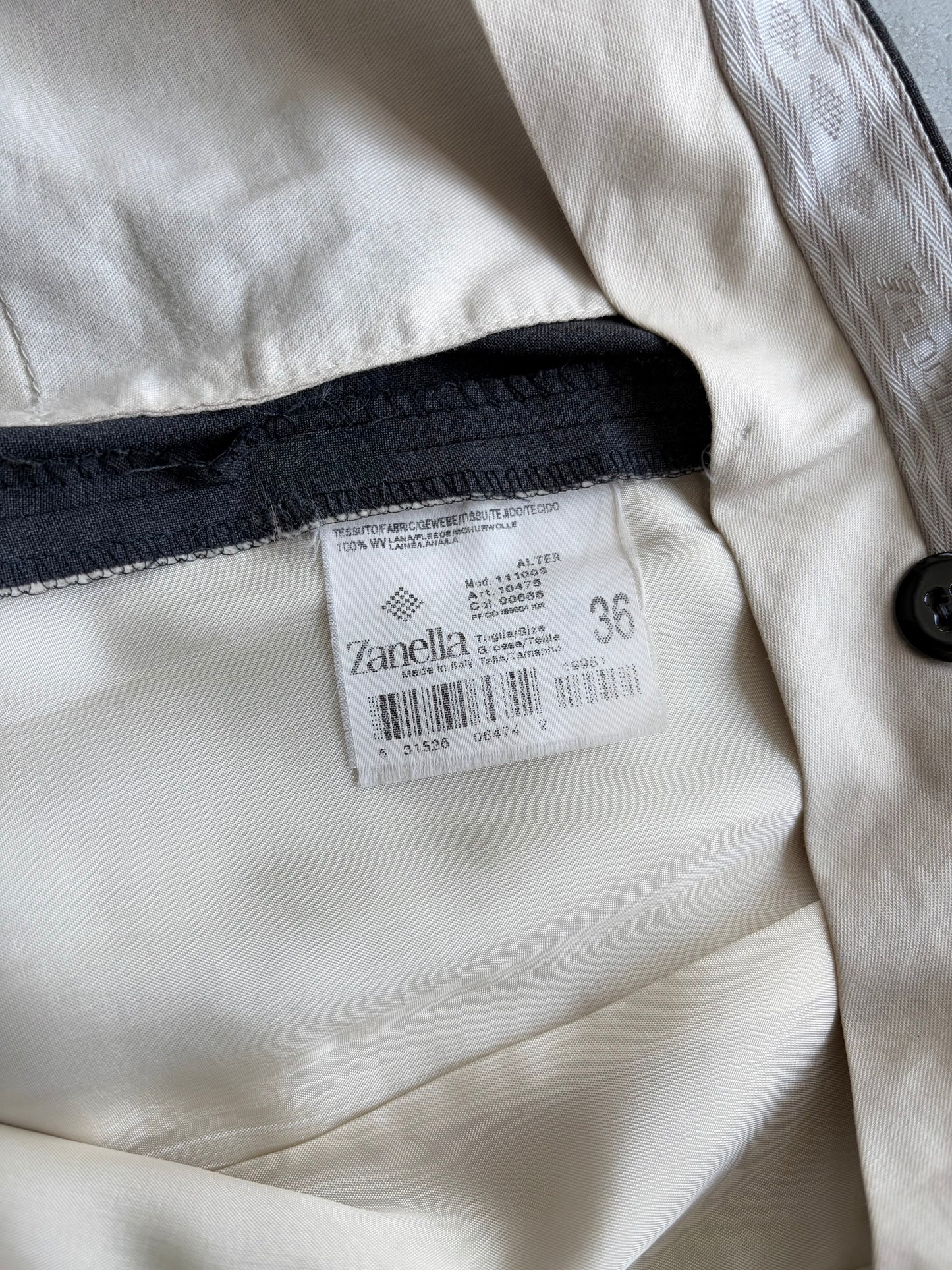 90's Zanella wool slacks "Made in ITALY"