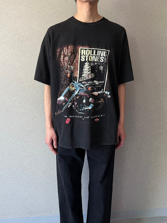 90's The Rolling Stones × Harley-Davidson t-shirt "Made in USA"