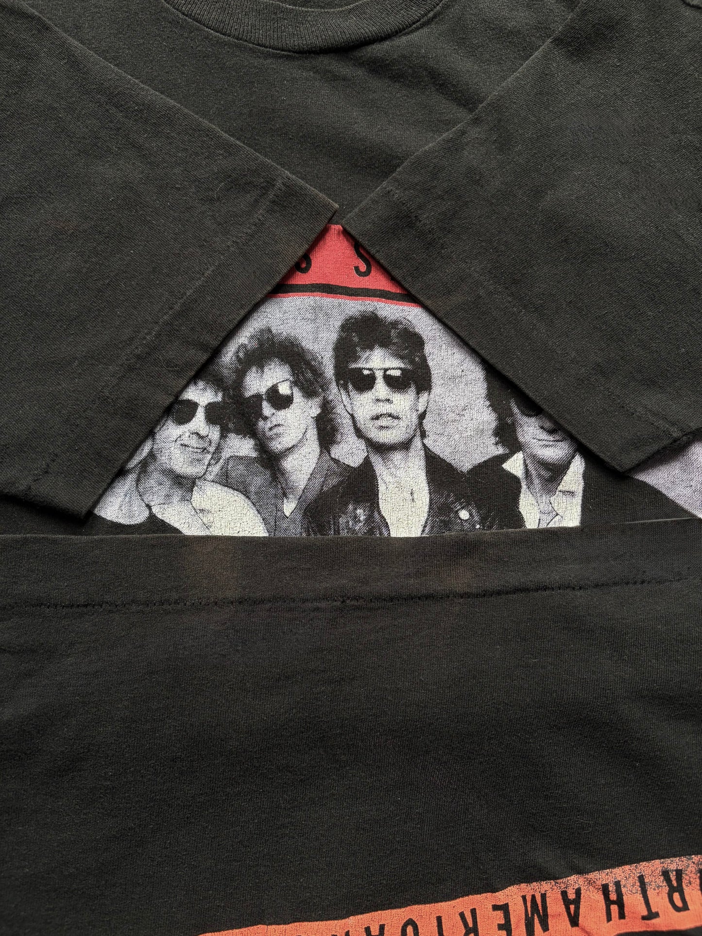 80's Rolling Stones music t-shirt "Made in USA"
