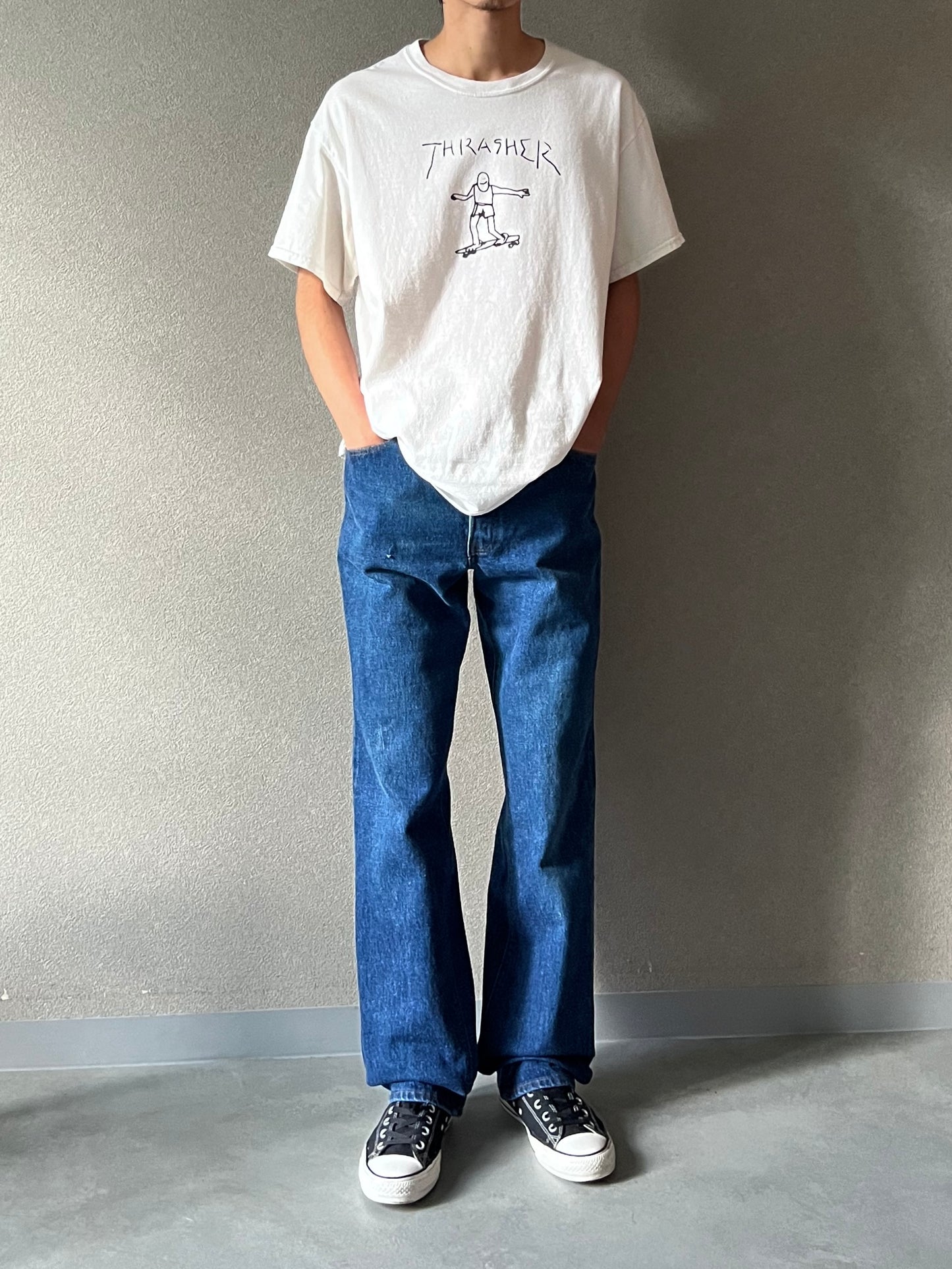 00's THRASHER skate t-shirt