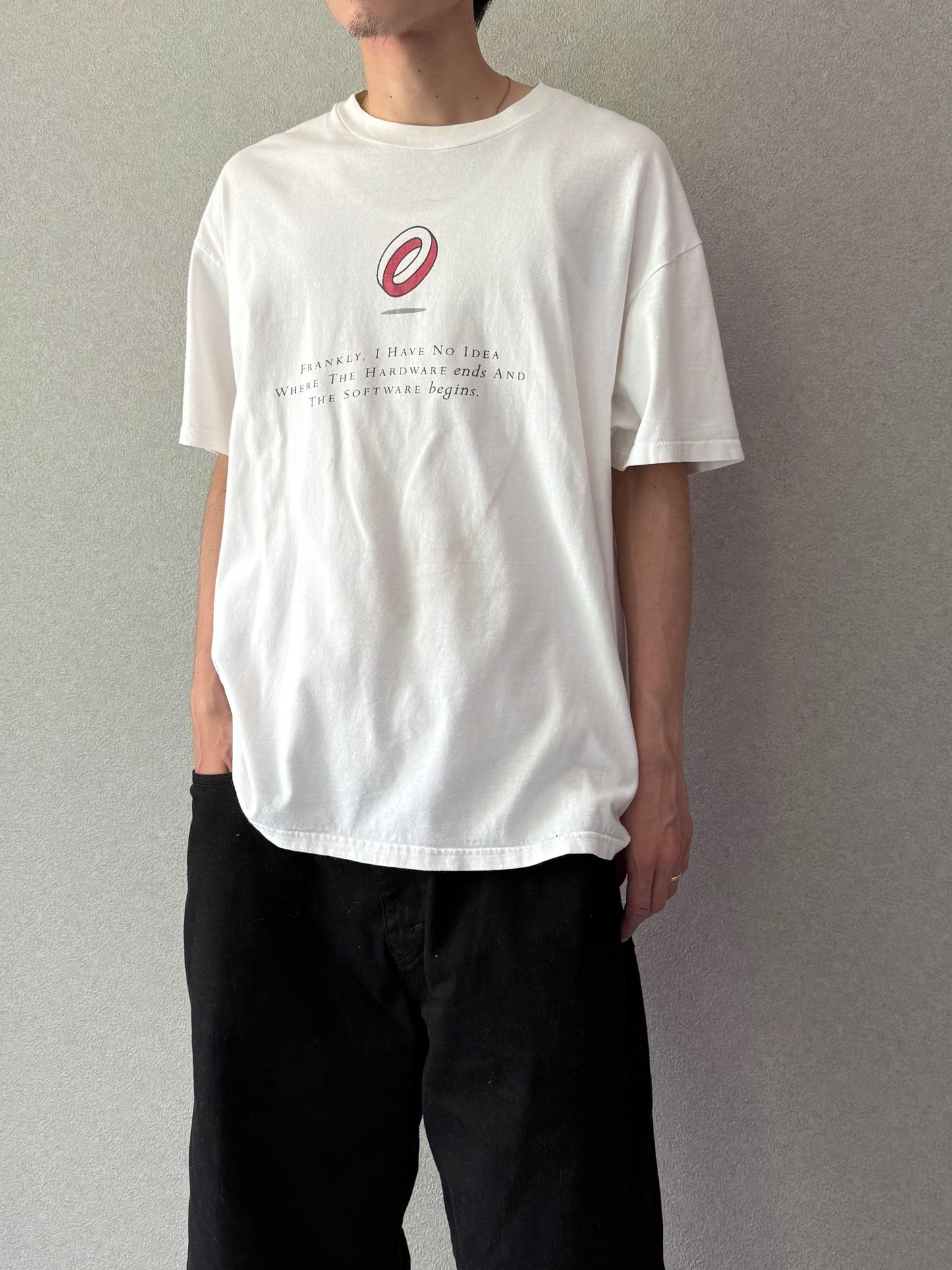 90's COMPAQ t-shirt "MADE IN USA"