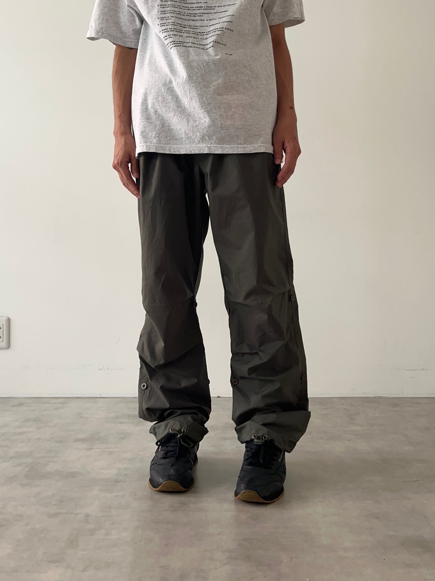 00's nature nylon pants