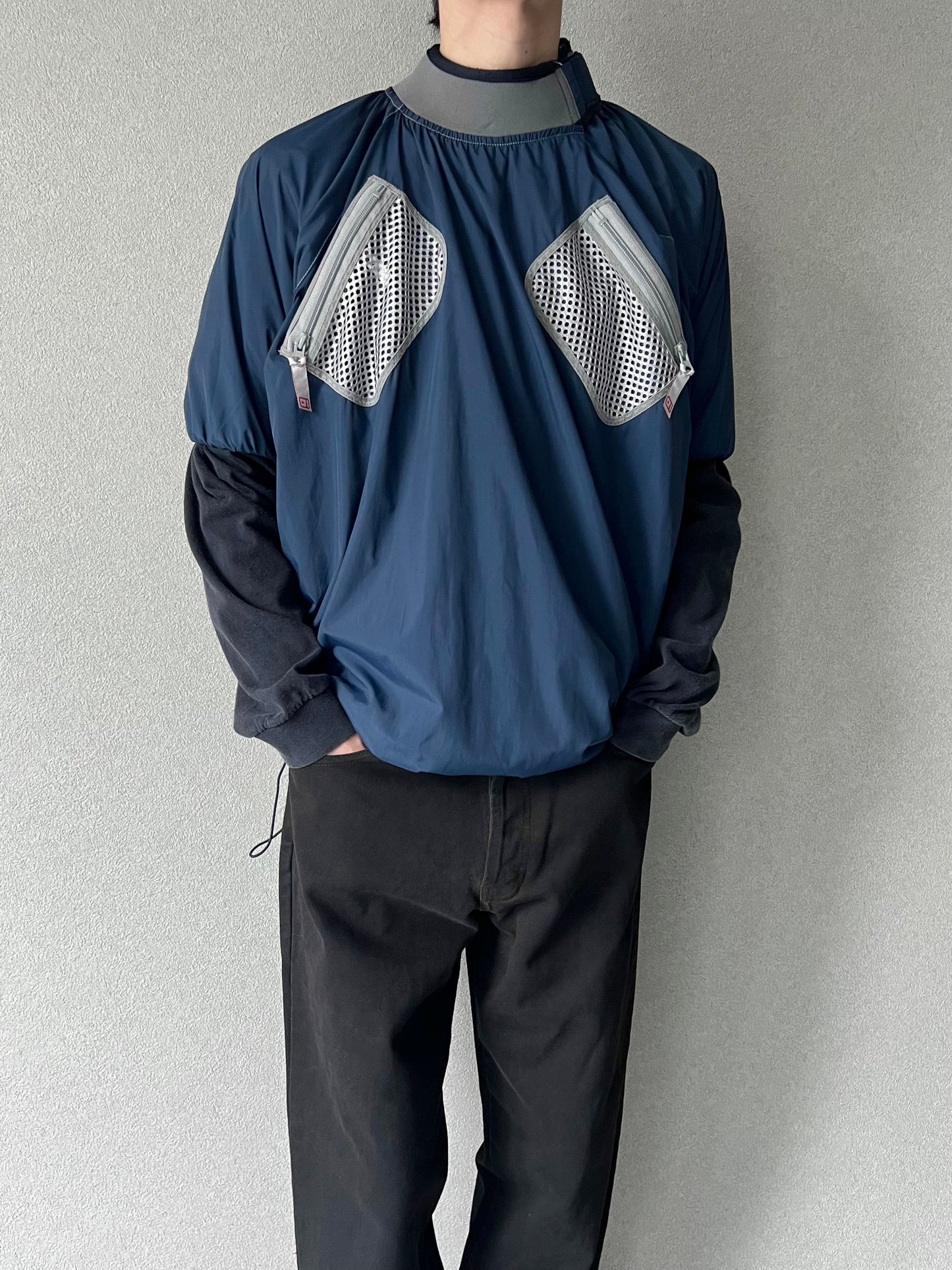 00's LEVEL SIX nylon paddling S/S jacket