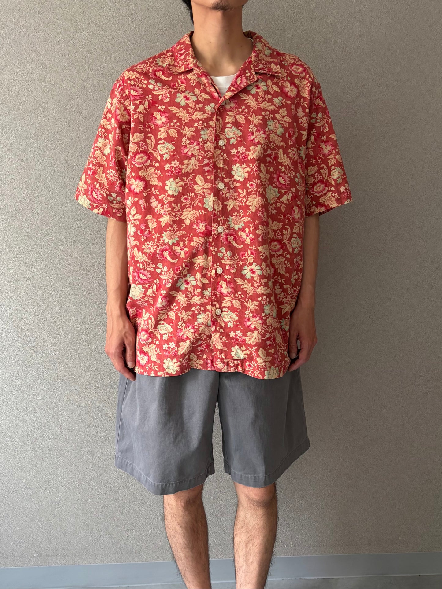 90's Polo Ralph Lauren open collar shirt "CALDWELL"