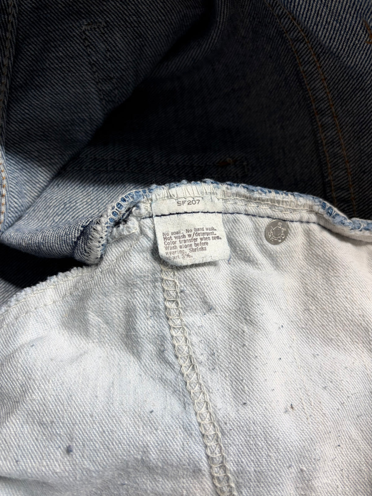 80's Levi's 505 denim pants "Made in USA"