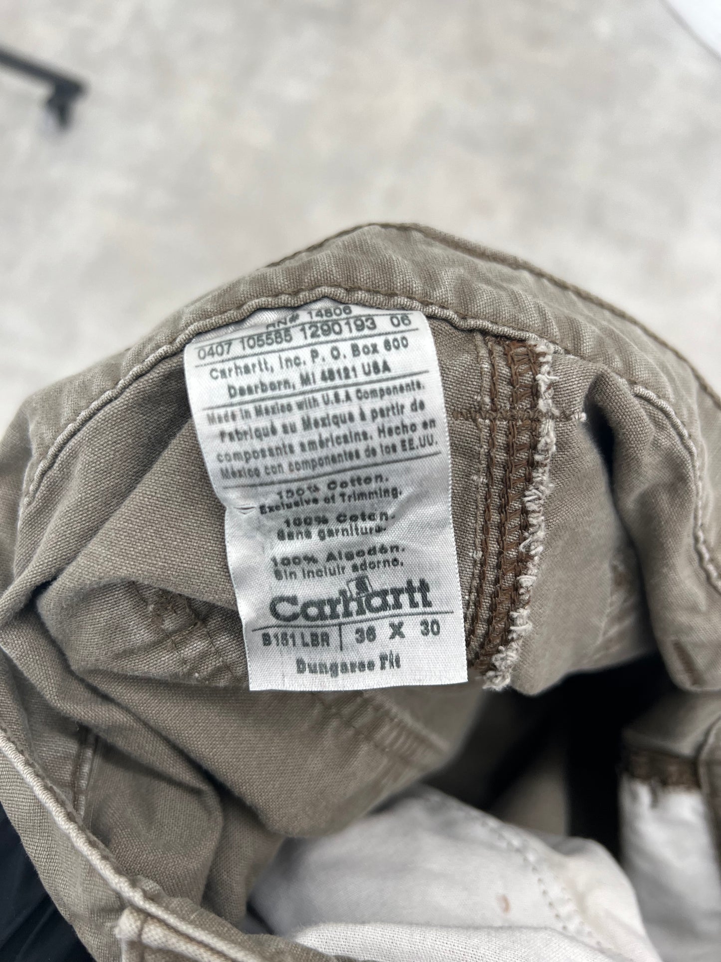 00's carhartt painter pants
